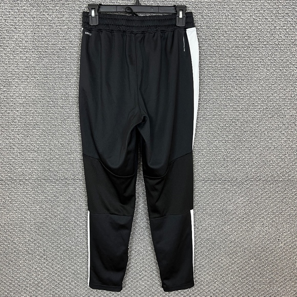 Puma Women's Sweatpants Size M Black White DRYCELL Ankle Zip Front Pockets - Picture 8 of 14